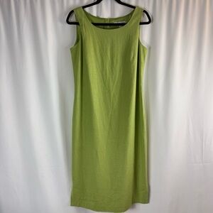 dressbarn Lime Green Midi Dress